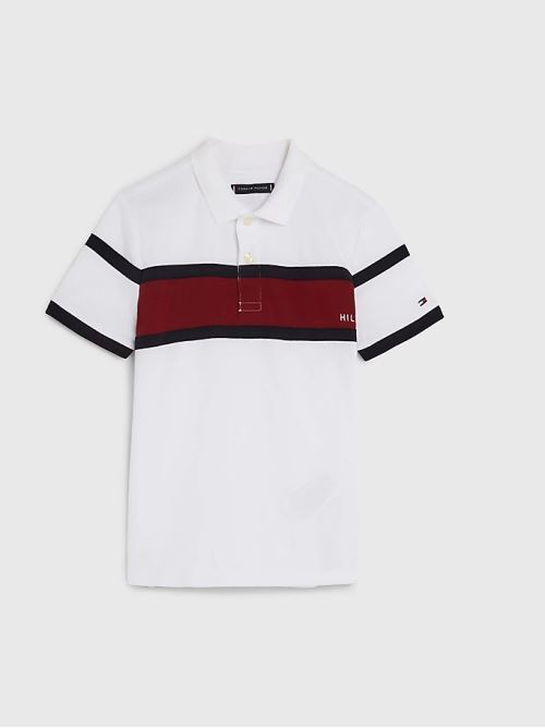 COLORBLOCK PLACEMENT POLO S/S TOMMY HILFIGER | KB0KB08158J/YBR